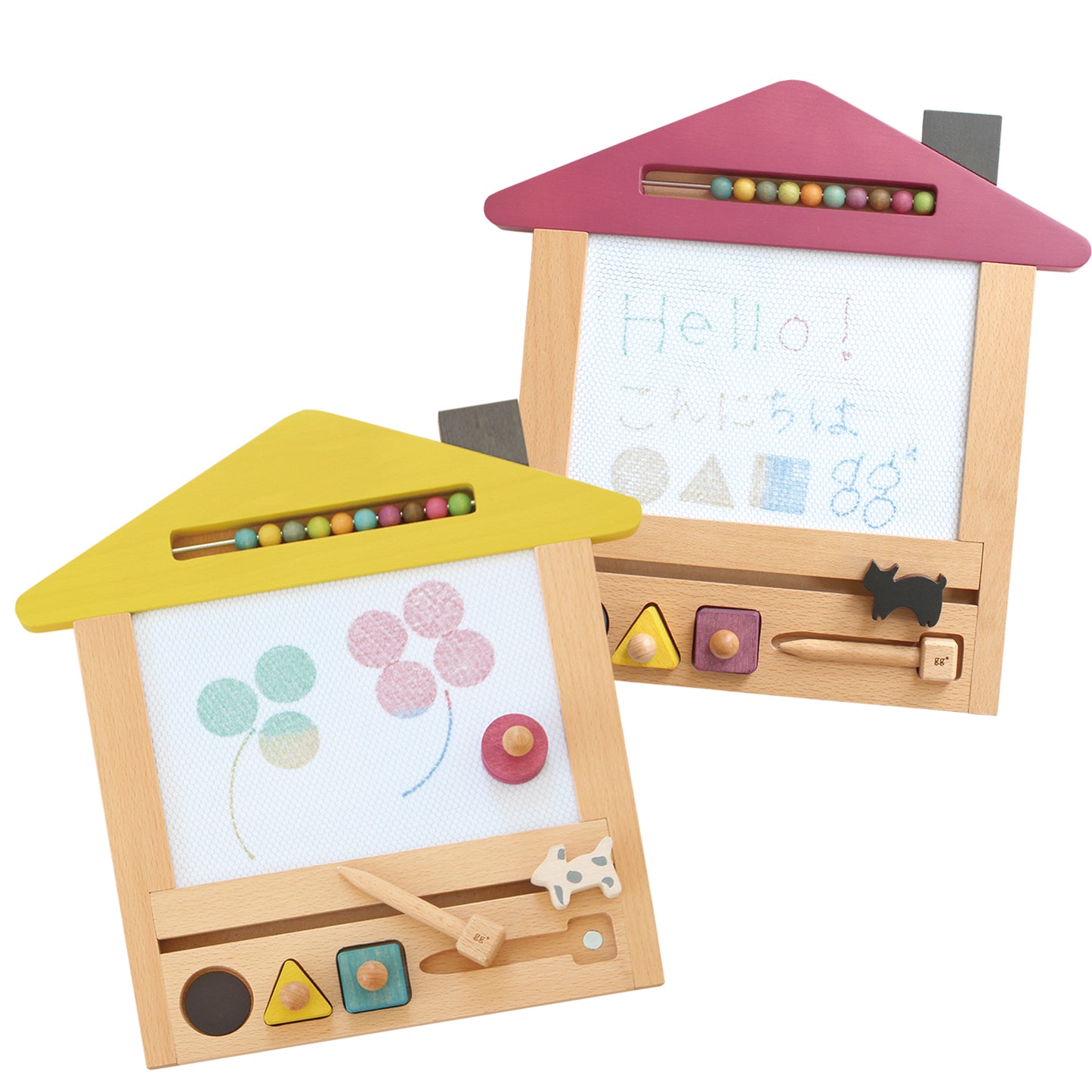 kiko+ & gg Oekaki House Magnetic Drawing Board Dog