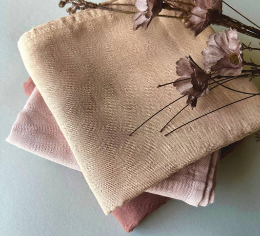 Clay Muslin Cloth - 100% Organic Cotton