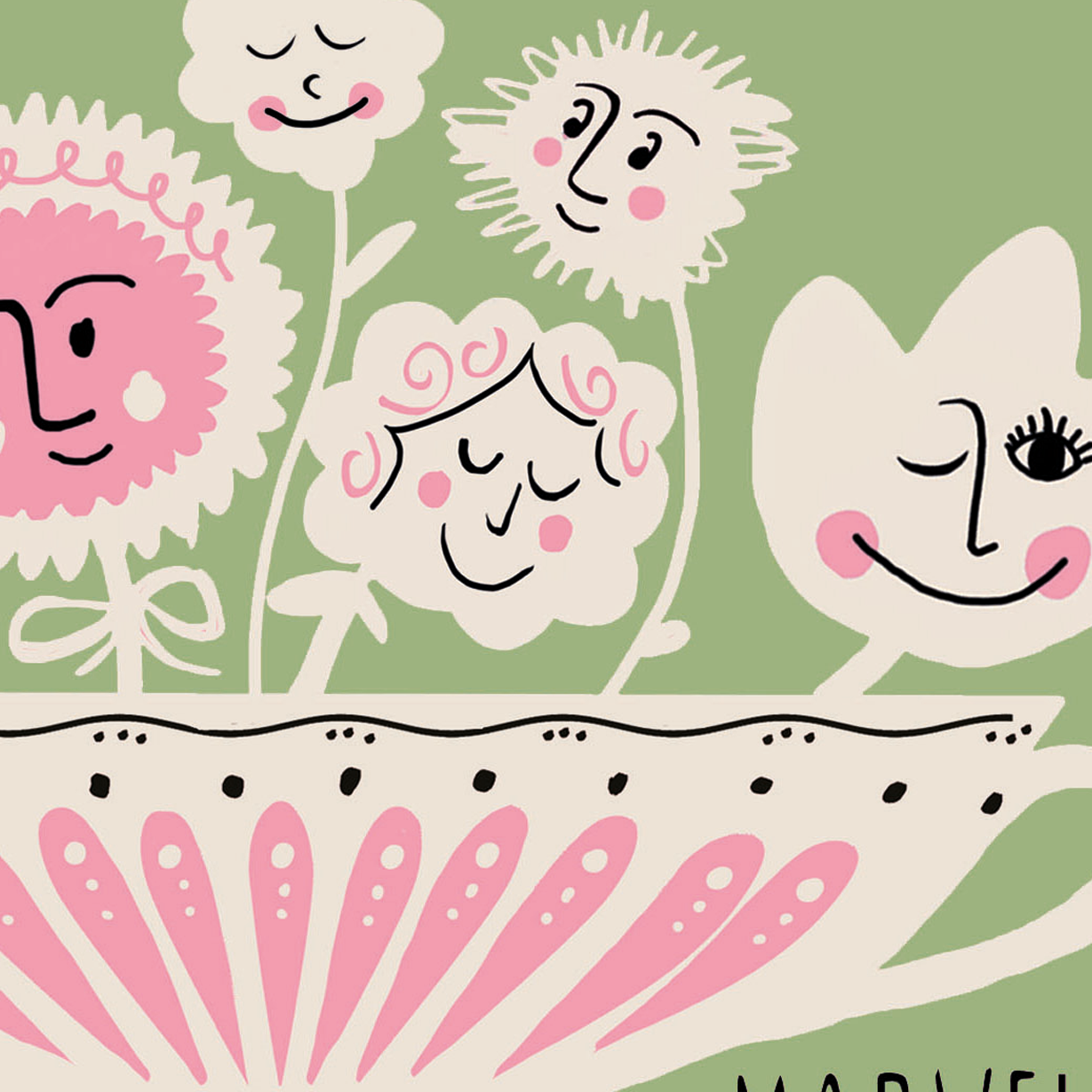 Blooming Marvellous Greeting Card