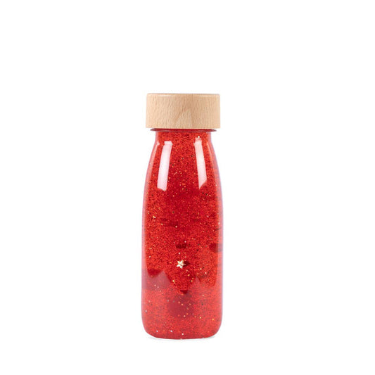 Sensory Toy Bottle Float (Red)