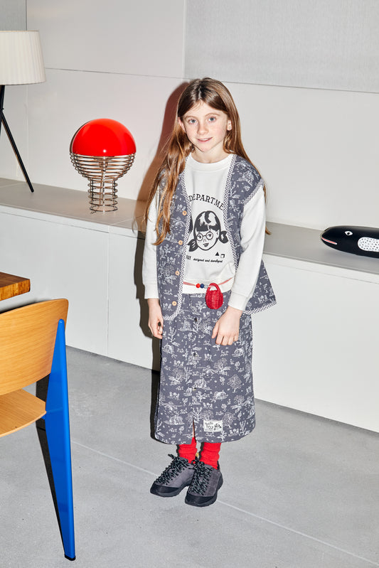 Tom & Boy Toile De Jouy Vest