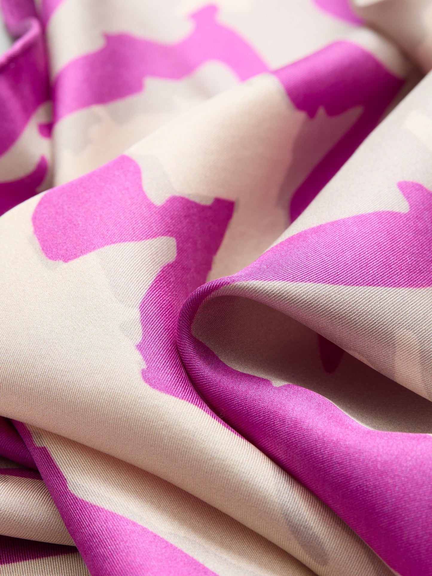 Becksöndergaard Meadow Mauve Pink Grafina Sia Silk Scarf