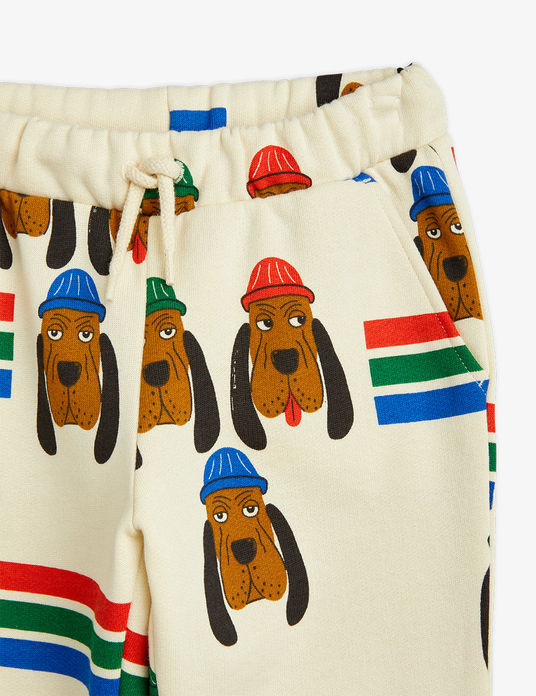 Mini Rodini Bloodhound All Over Print Sweat Pants