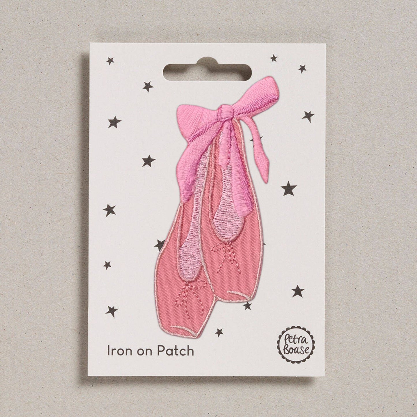 Ballet Shoe Iron on Patch