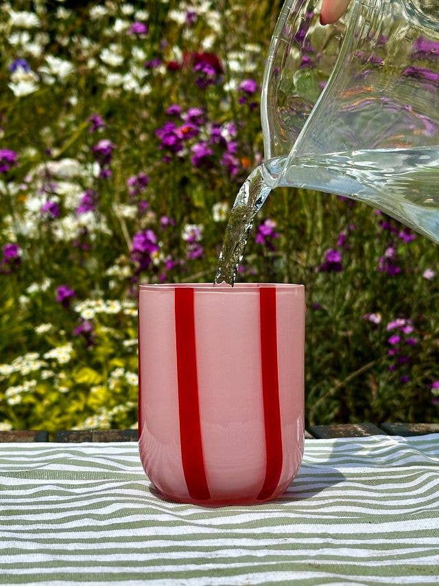 MÆGEN - Atina Glassware - Pink & Red