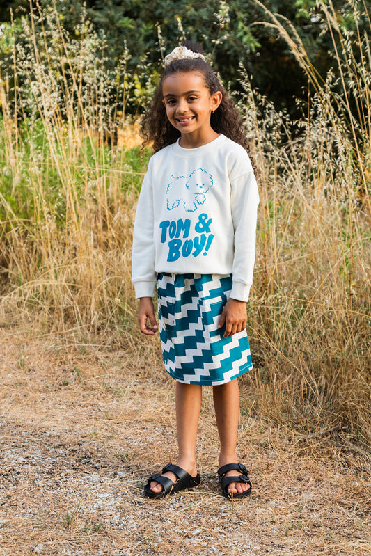 Tom & Boy Puppy Logo Sweatshirt