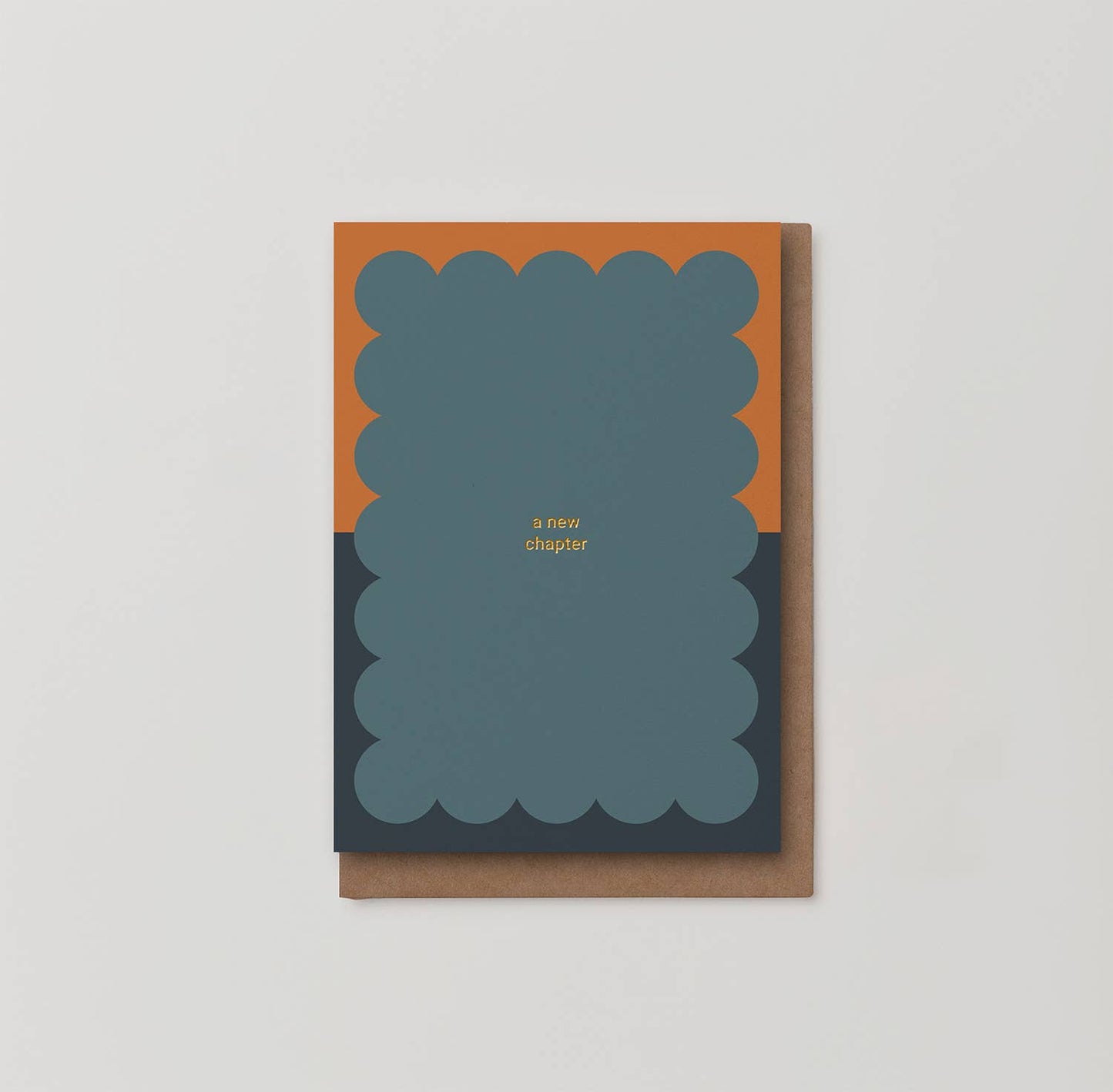 A New Chapter Foiled Greeting Card
