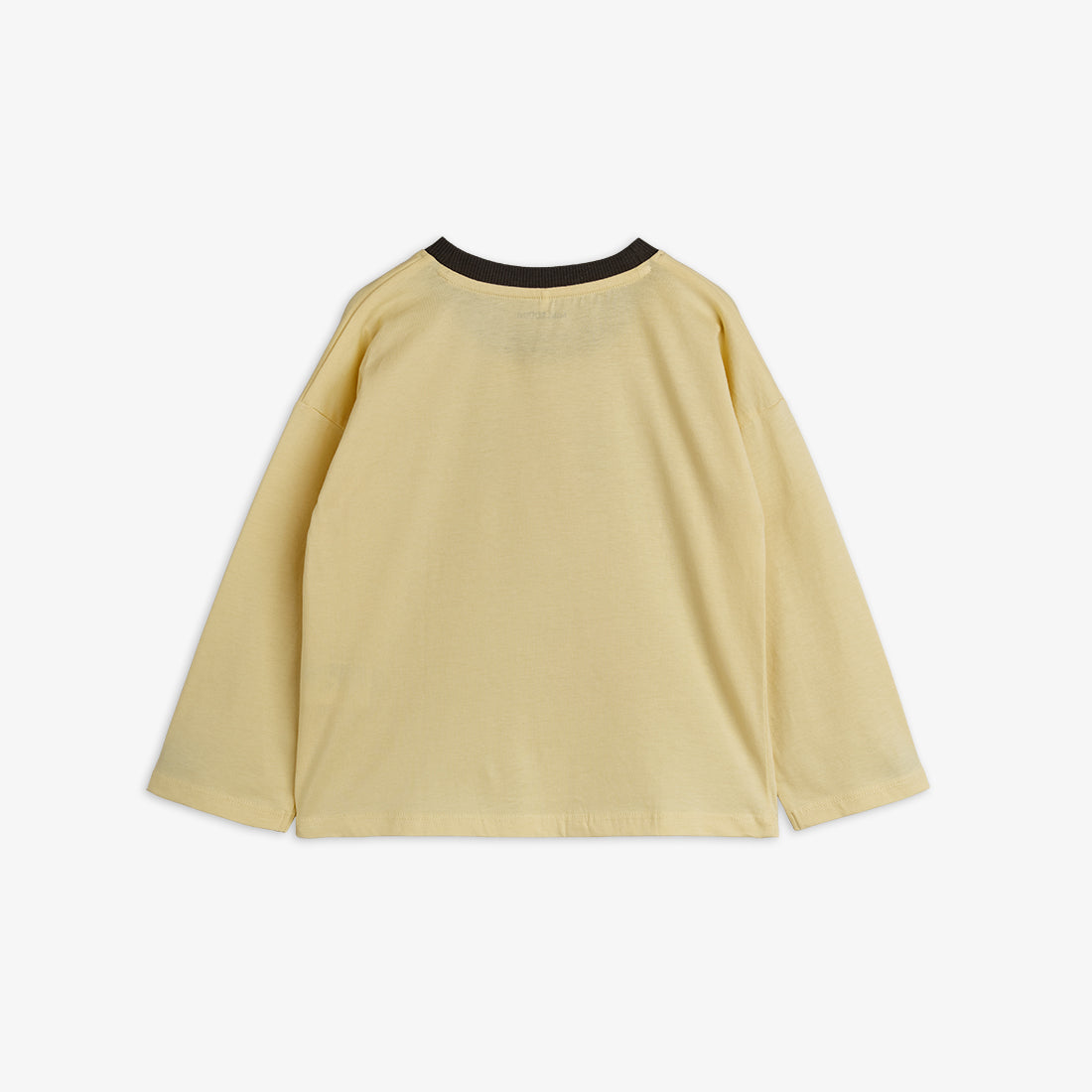 Mini Rodini Yellow Doggies Long Sleeve Tee