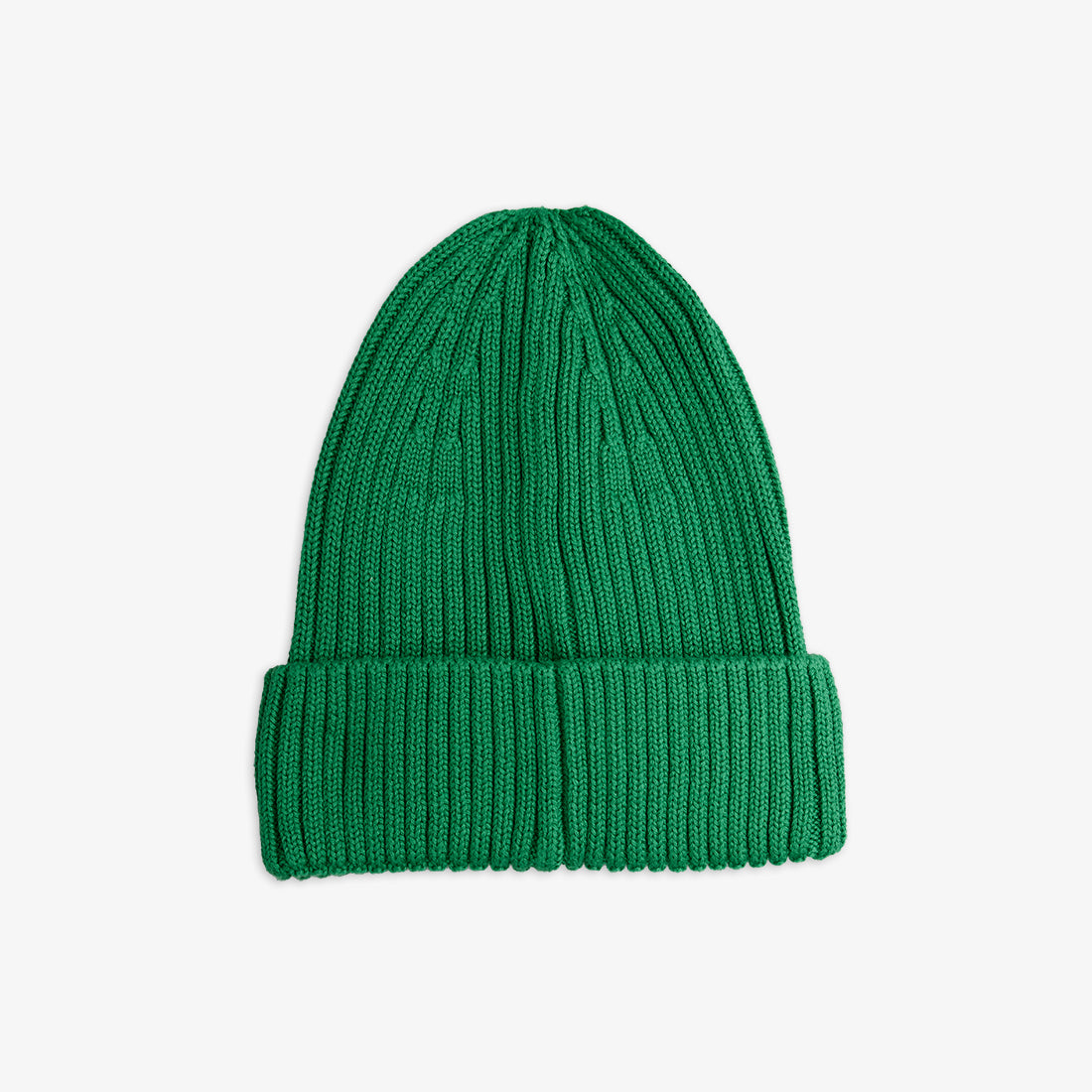 Mini Rodini E.T Patch Knitted Rib Fold Up Hat