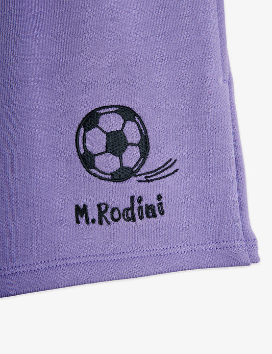 Mini Rodini Football Embroidered Sweat Shorts