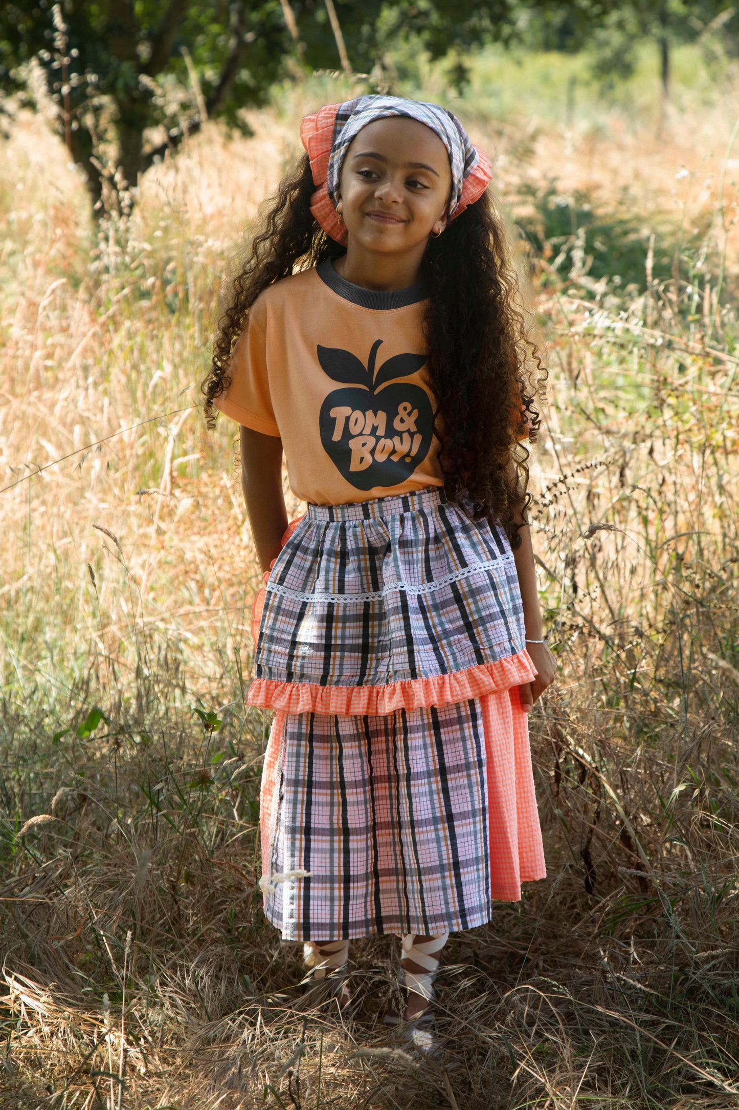Tom & Boy Peach Logo T-Shirt