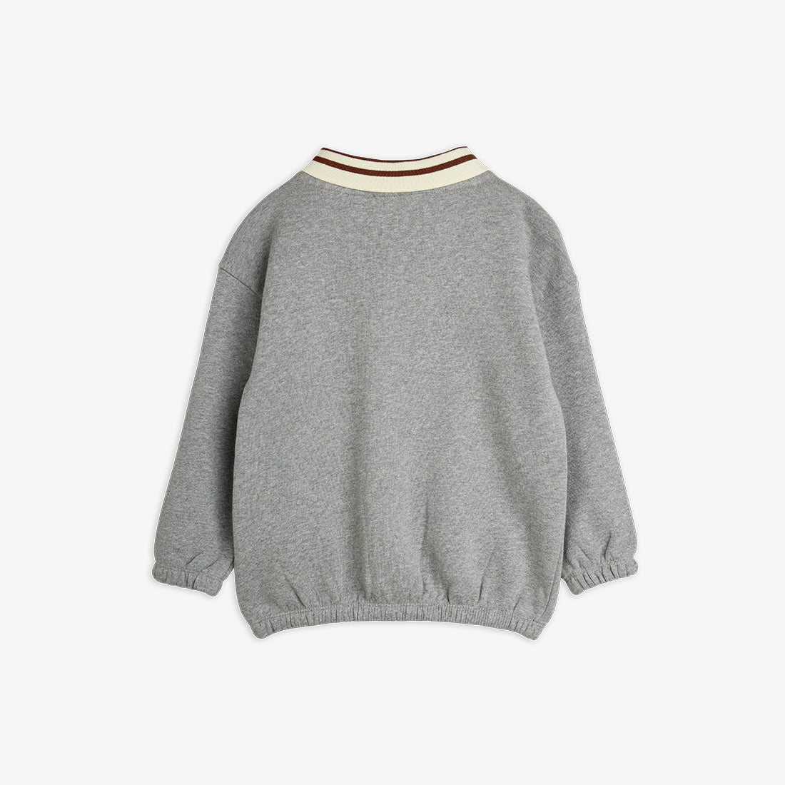 Mini Rodini Panther Patch Piping Collar Sweatshirt