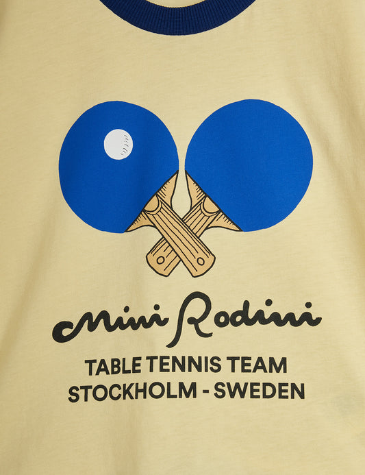 Mini Rodini Contrast Rib Table Tennis Tee