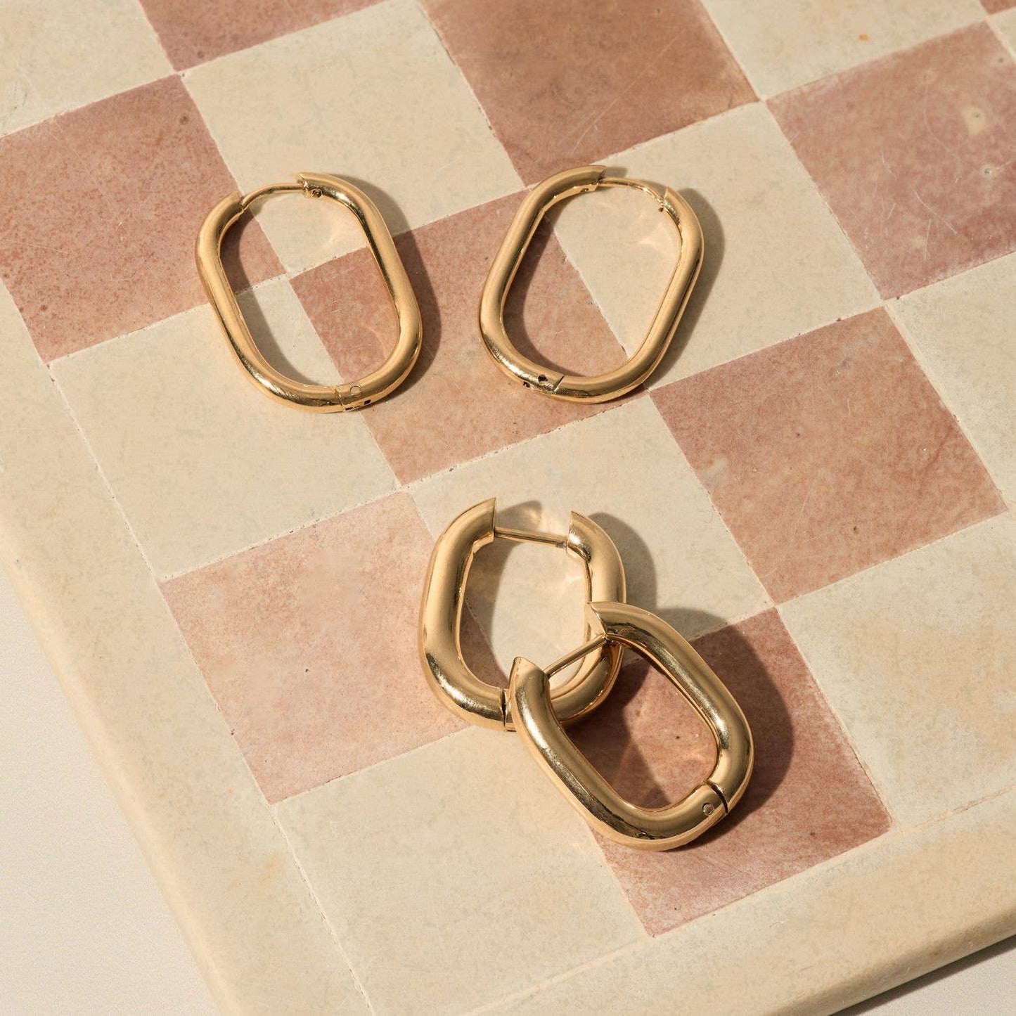 Gold Suki Hoops