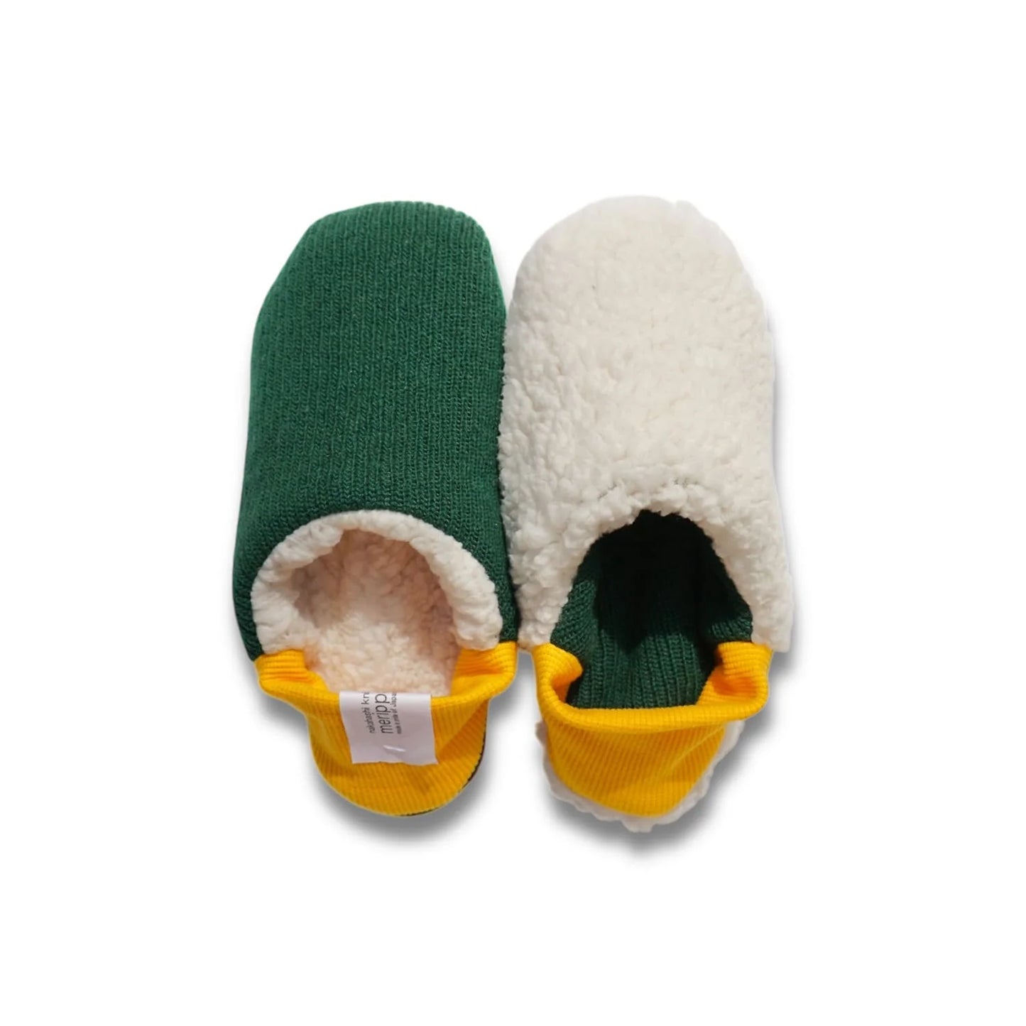Quarter Knit x Green Sheep Boa Room Shoes