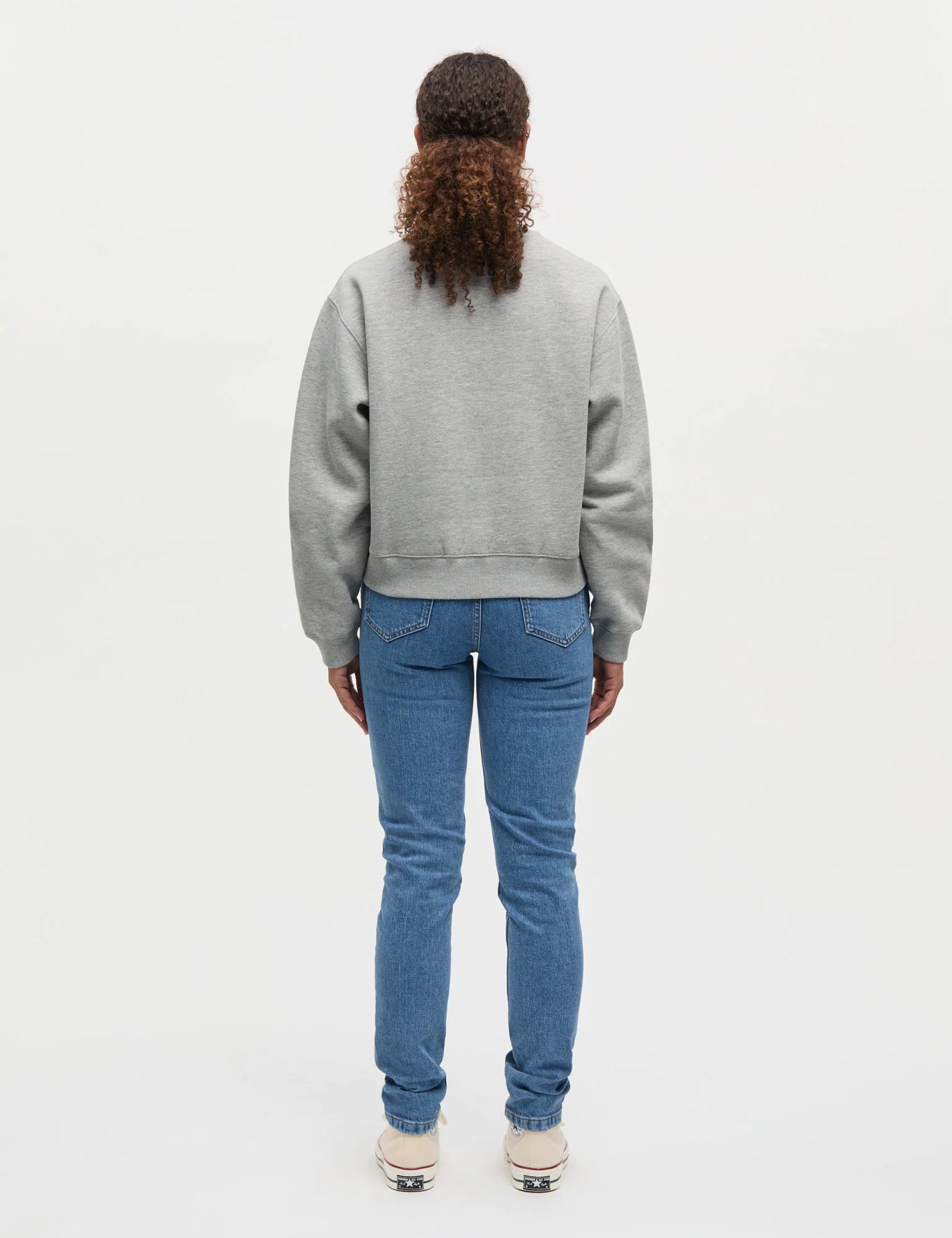 Mads Nørgaard Grey Melange Standard Sweatshirt