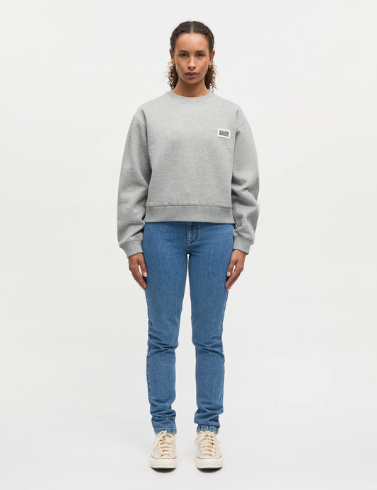 Mads Nørgaard Grey Melange Standard Sweatshirt