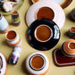 HKliving 70's Ceramics Forest Latte Mugs (set of 2)