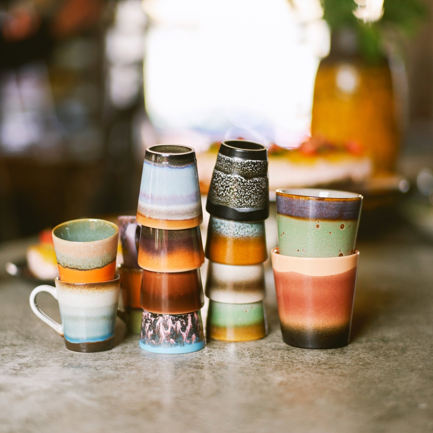 HKliving 70's Ceramics Comet Coffee Mug