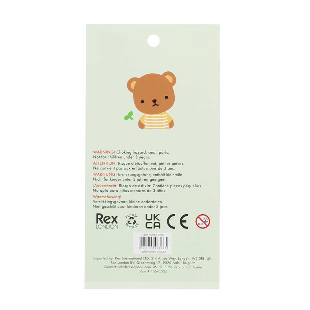 Adorable Bears 3D Puffy Stickers