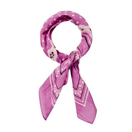 Becksöndergaard Meadow Mauve Pink Lacia Cotta Scarf