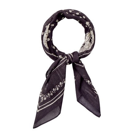 Becksöndergaard Forged Iron Gray Lacia Cotta Scarf