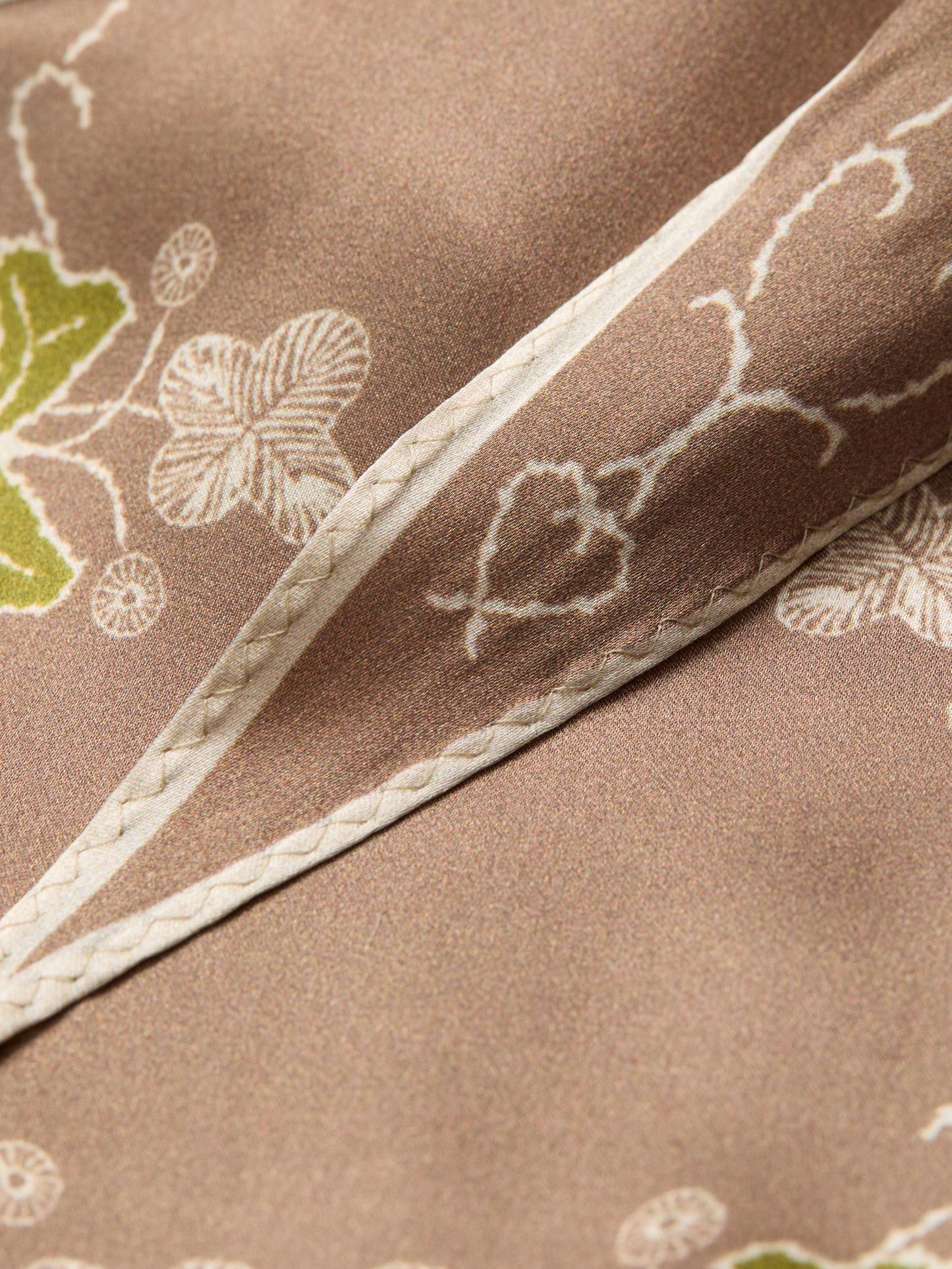 Becksöndergaard Pine Bark Brodaria Diamond Scarf