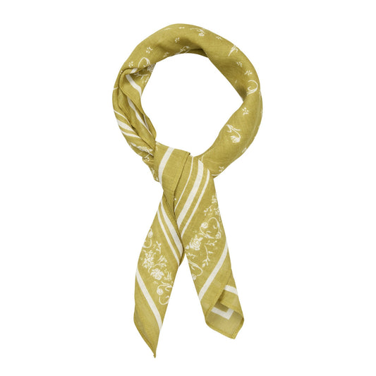 Becksöndergaard Khaki Green Tulipa Cotta Scarf