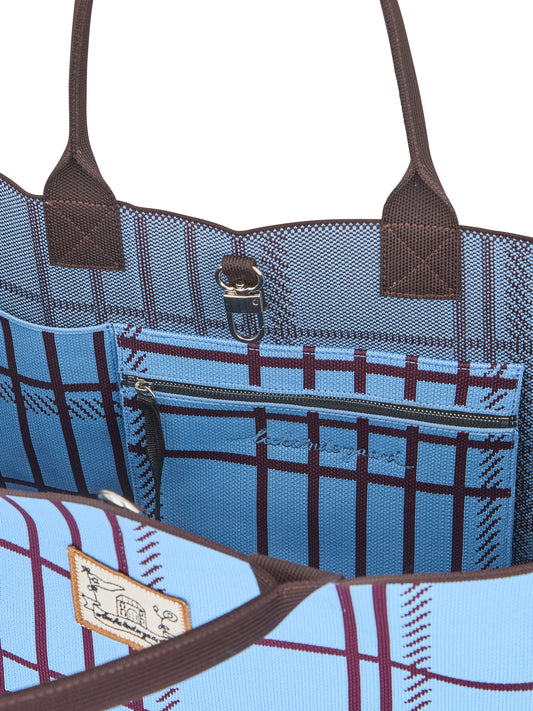 Becksöndergaard Skyway Blue Grid Josie Bag