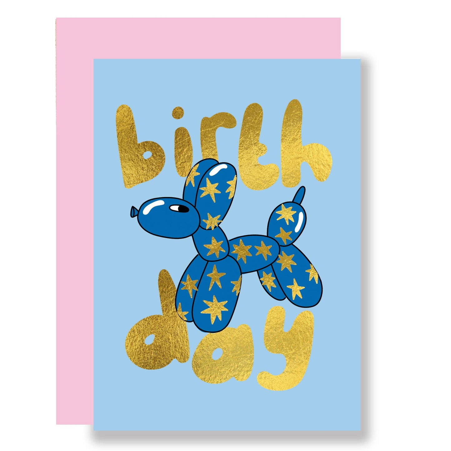 Birthday Balloon Mini Greeting Card
