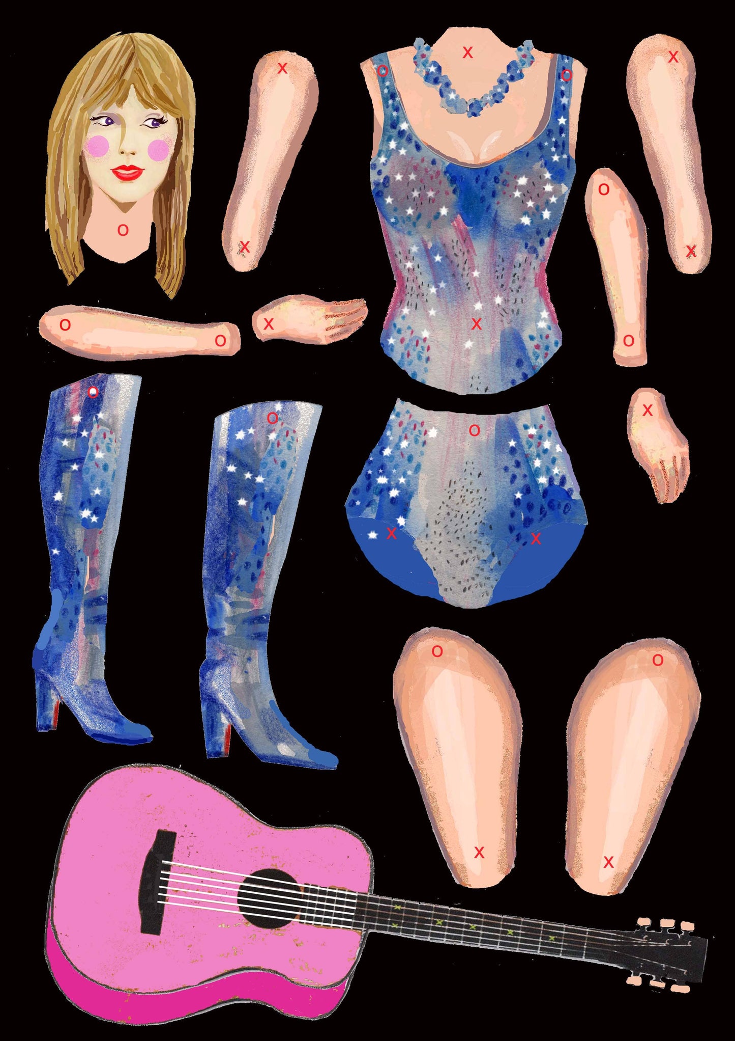 Taylor Swift Cut & Make Pop Idol
