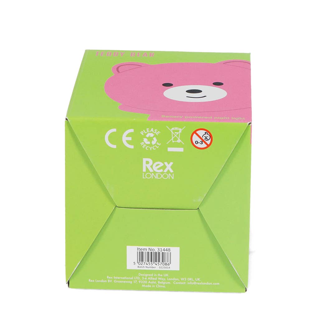 Little Pink Teddy Nightlight