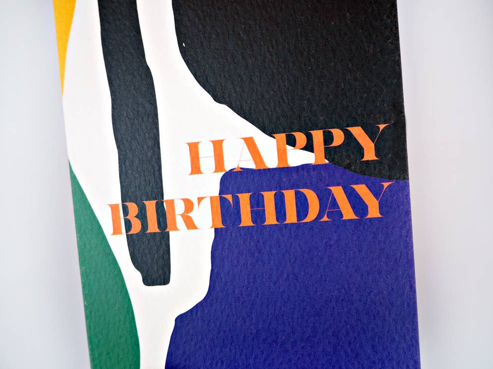 The Completist - Madrid Birthday Card