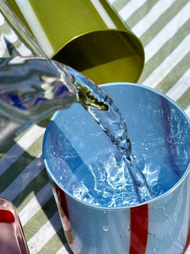 MÆGEN - Atina Glassware - Blue & Red