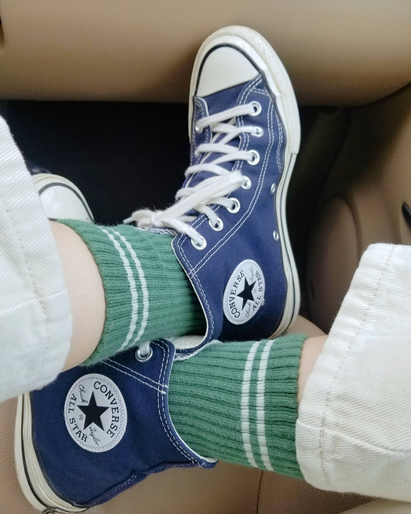 Le Bon Shoppe Moss Boyfriend Socks