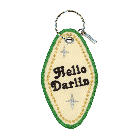 Hello Darlin Keychain