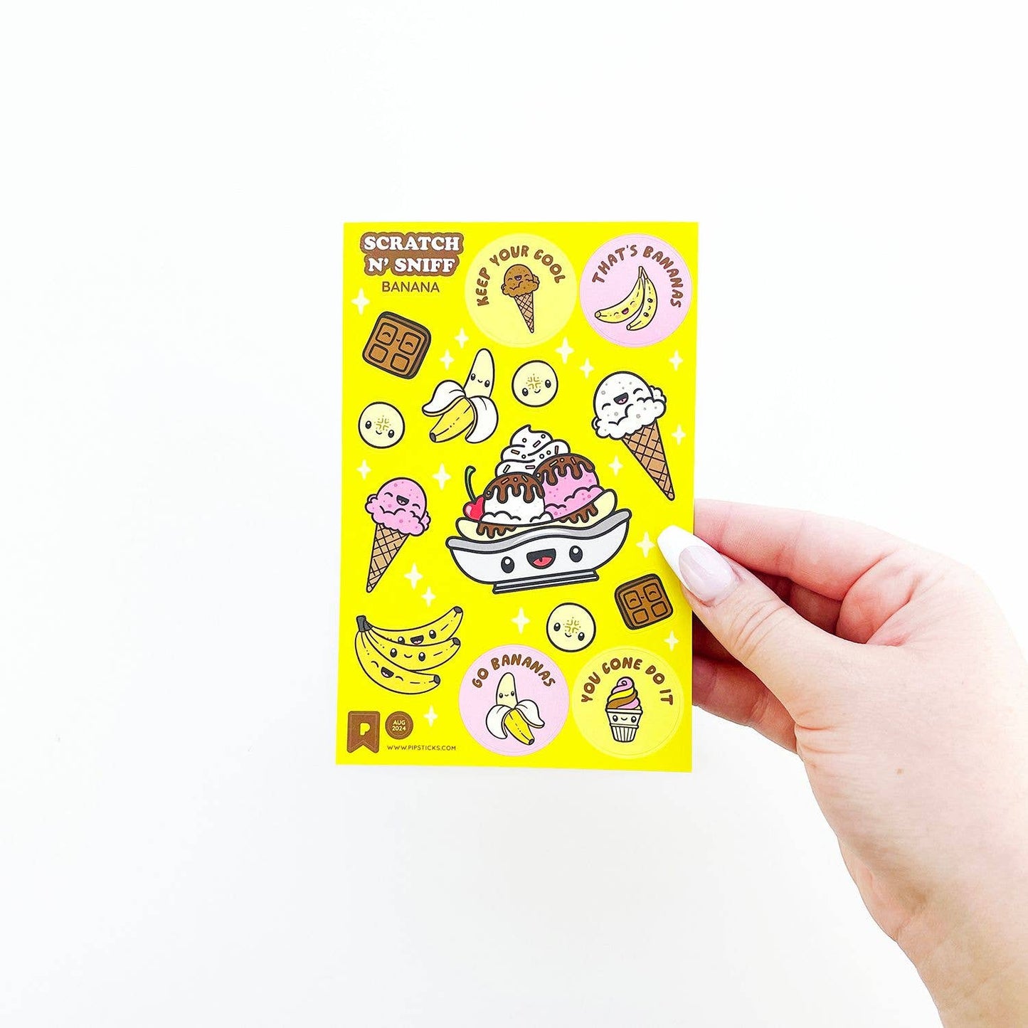 Split Decision Scratch 'n' Sniff Stickers