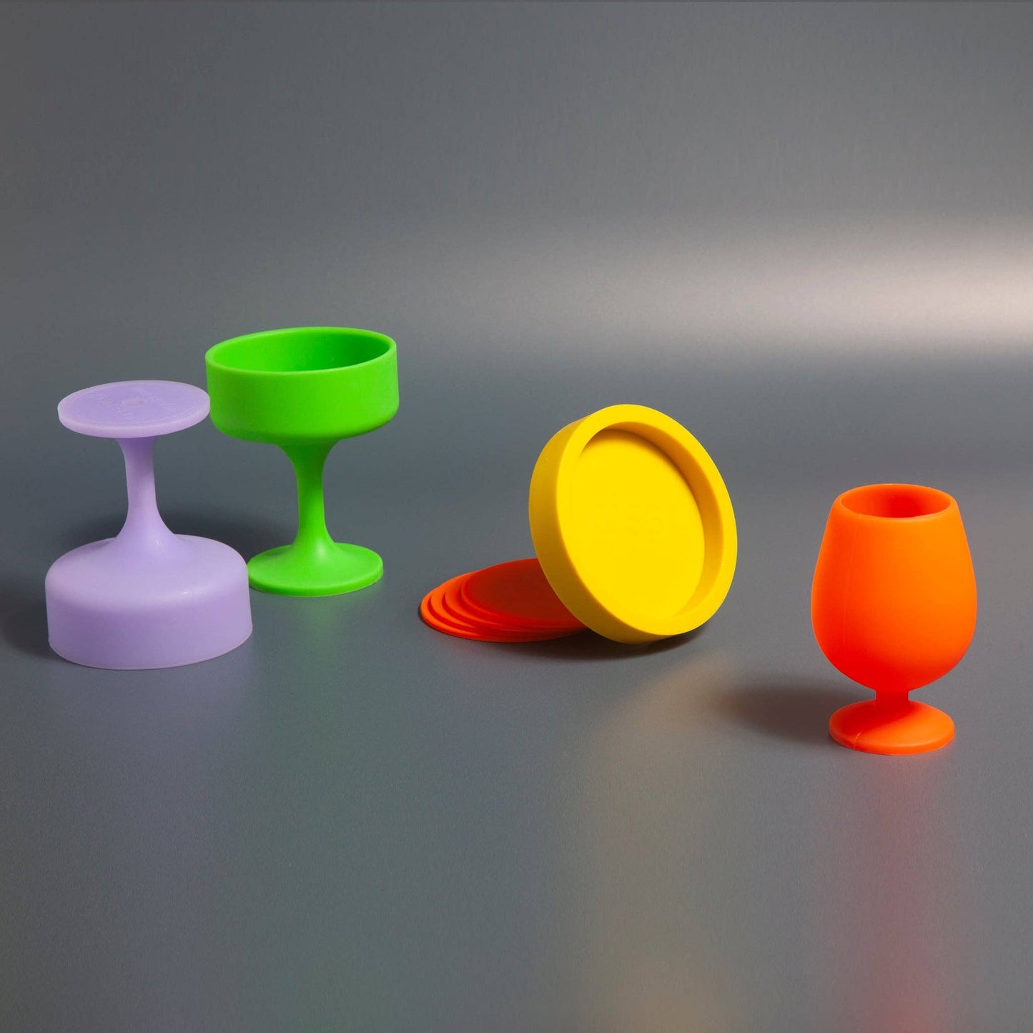 Violette + Vert Mecc Silicone Unbreakable Cocktail Glassese