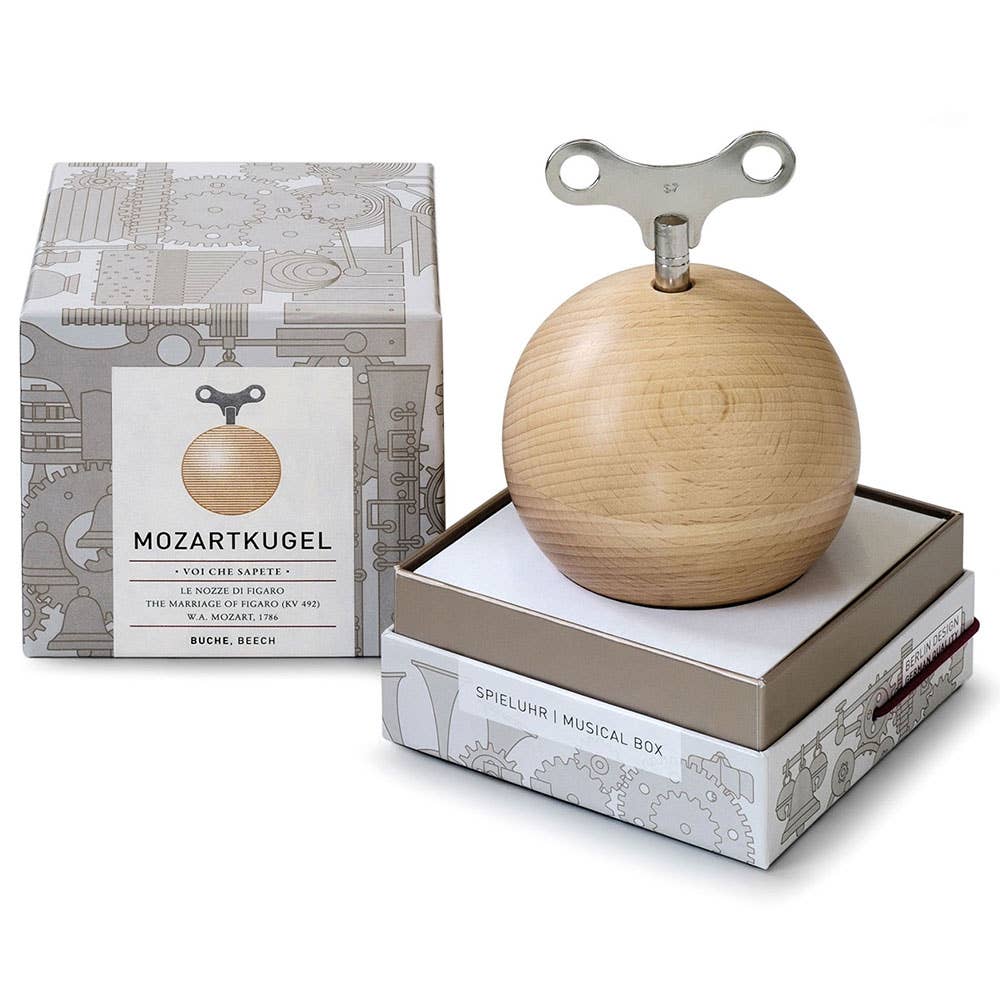 Mozartkugel Beech Music Box