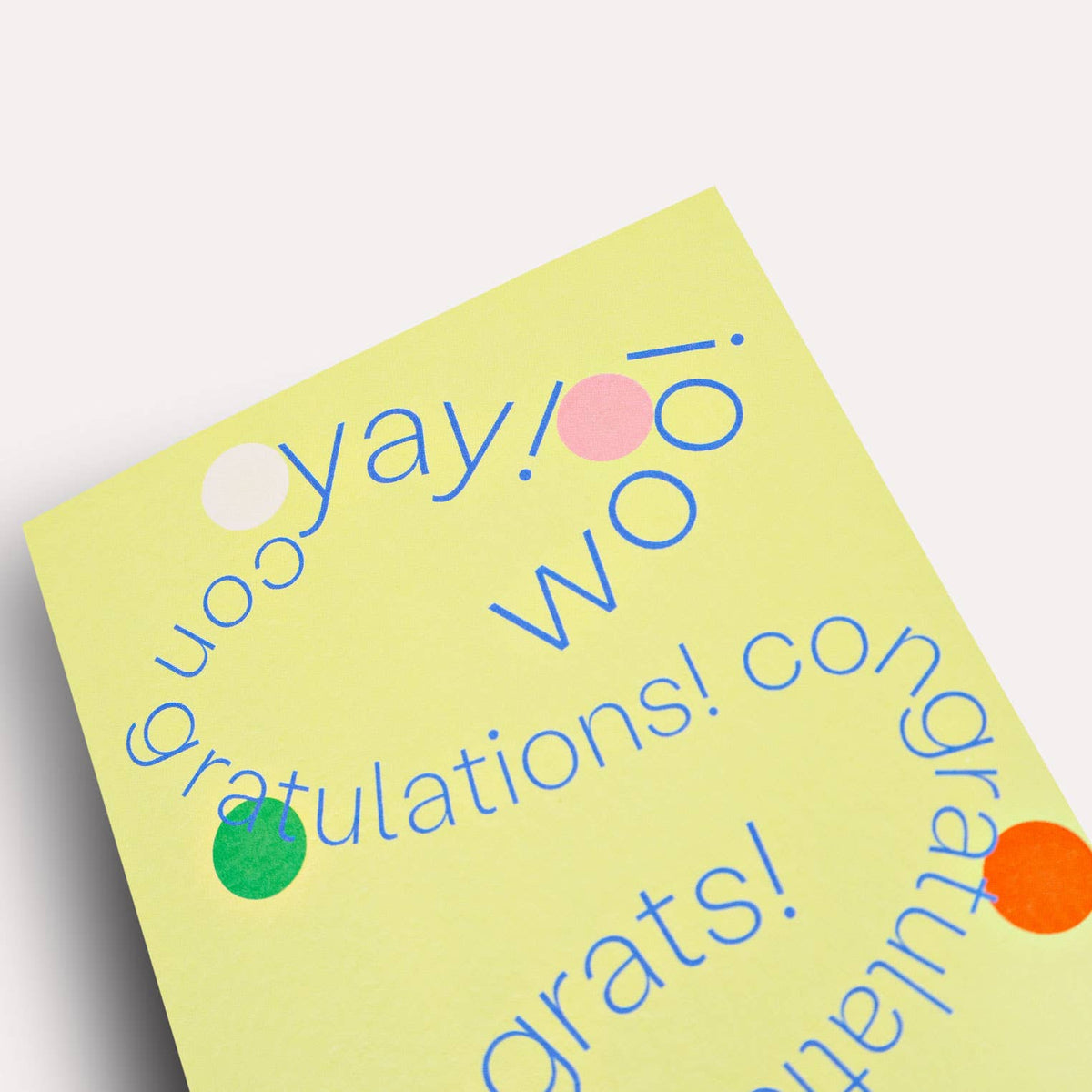 Multi Congratulations Greeting Card