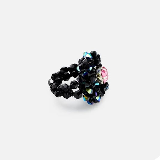 Black Orchid Ring