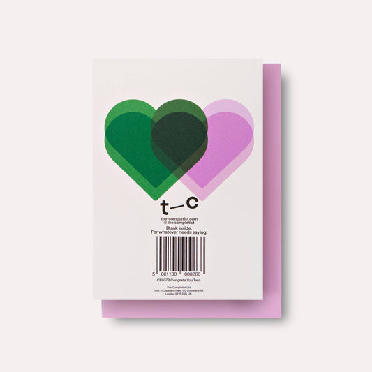 Congrats You Two Greeting Card