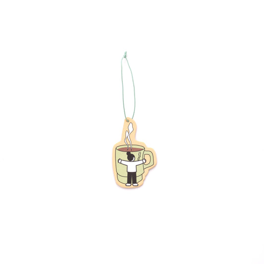 Green Coffee Air Freshener