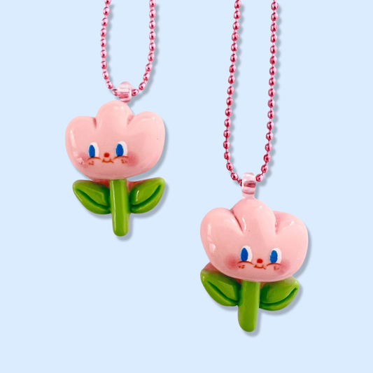 Pop Cutie Kawaii Tulip Necklace