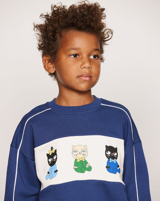 Mini Rodini Minibabies Panel Sweatshirt