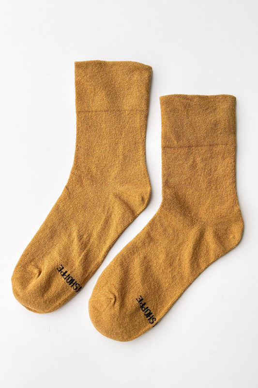 Le Bon Shoppe Goldenrod Breezy Sneaker Socks