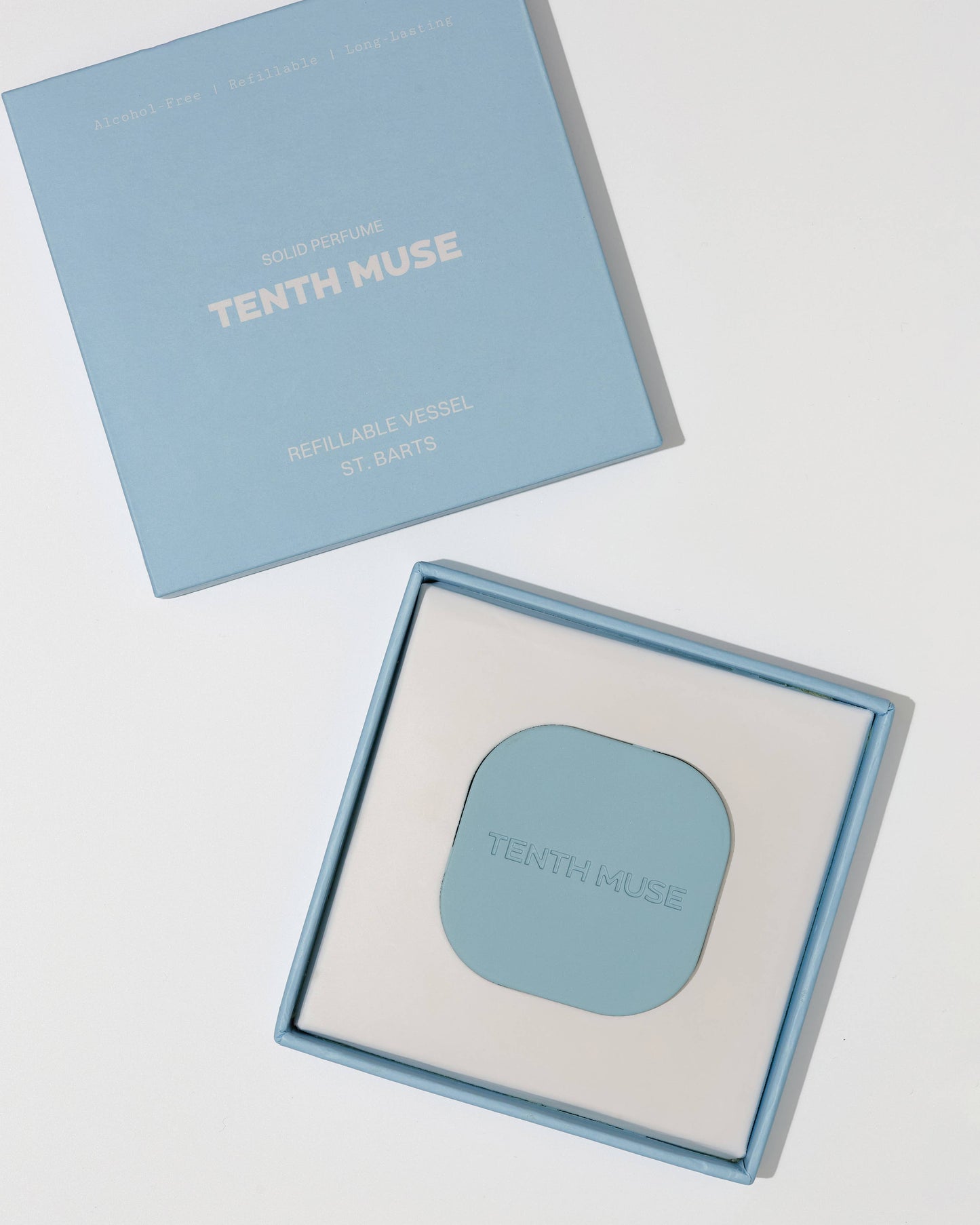 Tenth Muse product in a box on a light gray background