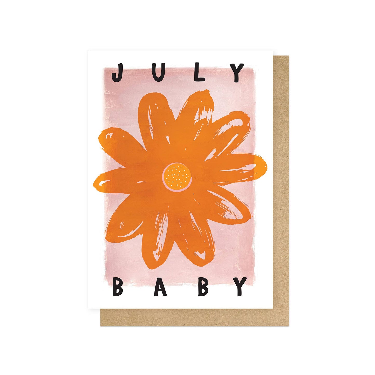 July Baby Greeting Card