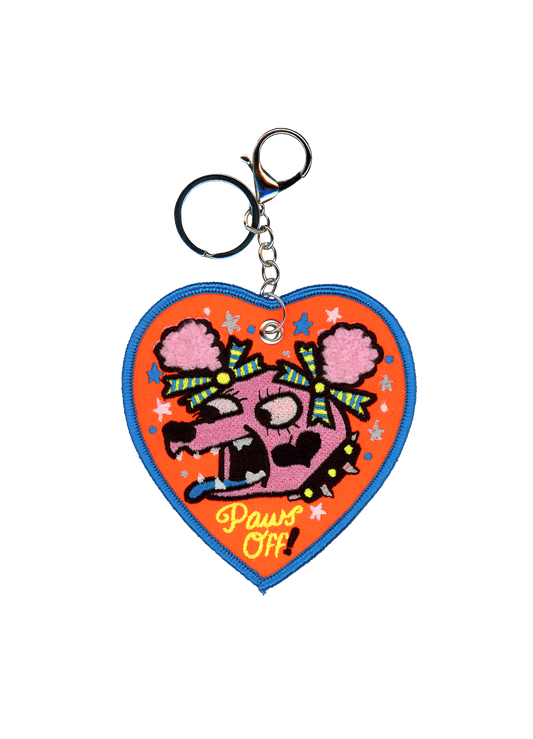 Paws Off Bag Charm