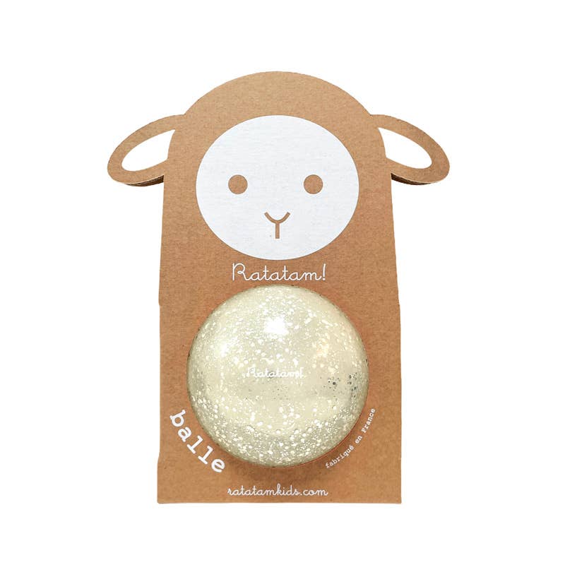 Ratatam! 10cm Sheep Silver Glitter Ball